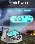 NOAA Weather Radio-S.A.M.E. Localized Programming,Weather Alert Radio with 80+ Emergency Alerts,Alarm Clock,NOAA Weather Radio with Battery Backup,External Warning Light for Emergency