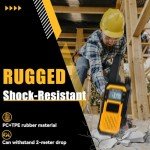 Retevis RB48 Heavy Duty Waterproof Walkie Talkies, Long Range Rechargeable Two Way Radios, Advanced Triple Proof, Vibration Reminder, for Warehousing Construction Contractor(10 Pack)