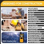 Retevis RB48 Heavy Duty Waterproof Walkie Talkies, Long Range Rechargeable Two Way Radios, Advanced Triple Proof, Vibration Reminder, for Warehousing Construction Contractor(10 Pack)