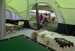 UNP Camping Tent 10-Person-Family Tents, 2 Room Tent, Parties, Music Festival Tent, Big, Easy Up, 5 Large Mesh Windows, Double Layer, Waterproof, Weather Resistant, 18ft x 9ft x78in