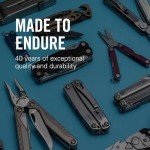 LEATHERMAN, Skeletool CX, 7-in-1 Lightweight, Minimalist Multi-Tool for Everyday Carry (EDC), Home, Garden & Outdoors, OD Green