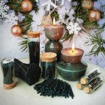 4" All Black Matches (100 Count, with Striking Stickers Included) | Decorative Unique & Fun for Your Home, Gifts, Accessories & Events | Premium Long Wood Safety Matches by Thankful Greetings