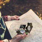 Posinly Military Compass for Hiking, Survival Compass with Inclinometer, Sighting, Optic, Waterproof Compass for Camping, Scouting, Activities Boating