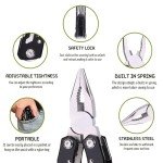 14 in 1 Multitool Pliers Gives One Whistle as a Gift, Professional Pocket Pliers from Wife Daughter to Father Boyfriend Husband on Christmas, Birthday, Valentine's, Father's Day - Samest