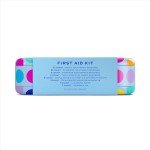 Welly First Aid Kit - Adhesive Bandages in Flexible Fabric and Waterproof, Singe Use Ointments (Triple Antibiotic, Cleansing Wipes and Hydrocortisone) - 70 Count