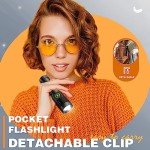 Rechargeable Tactical Flashlights 20000 High Lumens - 1500 Meters Long Beam Super Bright LED Magnetic Flashlight USB Zoomable 5Modes Small Long Beam Spotlight Flashlight for Hiking, Camping