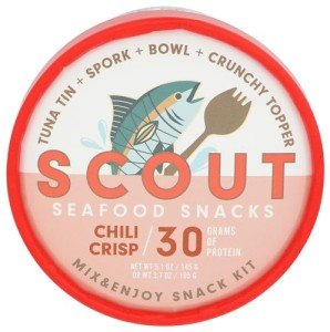 Scout Chili Crisp Tuna Snack Kit, 4.6 OZ