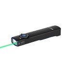 OLIGHT Arkfeld EDC Flat Flashlight, 1000 Lumens White LED Light with Green Beam Combo, Power by Rechargeable Built-in Battery for Outdoors, Emergency, Work (Black CW)