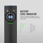 OLIGHT Arkfeld EDC Flat Flashlight, 1000 Lumens White LED Light with Green Beam Combo, Power by Rechargeable Built-in Battery for Outdoors, Emergency, Work (Black CW)