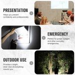 OLIGHT Arkfeld EDC Flat Flashlight, 1000 Lumens White LED Light with Green Beam Combo, Power by Rechargeable Built-in Battery for Outdoors, Emergency, Work (Black CW)