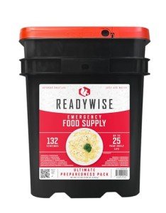ReadyWise 124 Serving Ultimate Preparedness Pack, 25 Year Shelf Life