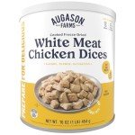 Augason Farms Freeze-Dried White Meat Chicken Dices