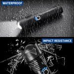 Flashlights High Lumens Rechargeable, 2Pack Rechargeable Flashlights, 990000lm Super Bright Flashlight, 5Mode Tactical Flashlights High Lumens, LED Flashlight High Powered, Waterproof Flash Light LED