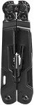 SOG PowerPint Mini Compact Stainless Steel Multi-Tool, 18 Lightweight Specialty Tools & SOG Multitool Pliers Pocket Knife, Black