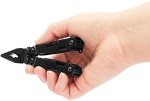 SOG PowerPint Mini Compact Stainless Steel Multi-Tool, 18 Lightweight Specialty Tools & SOG Multitool Pliers Pocket Knife, Black