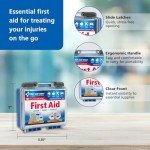 First Aid Only 91249 On-The-Go All-Purpose Emergency First Aid Kit for Car, Travel, Home and Business, 105 Pieces