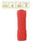 Whaply 30-Pack Small Mini Flashlight Set, 5 Colors, COB LED Handheld Flashlight with Lanyard,90-Pack AAA Battery Included for Kids/Night Reading/Party/Camping/Emergency/Hunting
