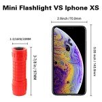 Whaply 30-Pack Small Mini Flashlight Set, 5 Colors, COB LED Handheld Flashlight with Lanyard,90-Pack AAA Battery Included for Kids/Night Reading/Party/Camping/Emergency/Hunting