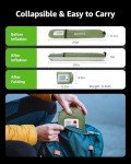 BILTRTE Solar Camping Lantern Rechargeable, Outdoor Emergency Light for Power Outage, Hurricane, Survival Kit, IP66 Waterproof Inflatable LED Lamp for Hiking, Backpacking