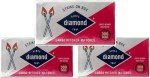 Diamond- Strike ON Box Matches [3 BXS of 300] (Original Version)…= 900 Count