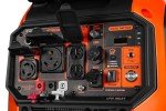 WEN Quiet 6800-Watt Dual Fuel RV-Ready Electric Start Portable Inverter Generator with Fuel Shut Off and CO Watchdog for Electric Vehicle Backup (DF680iX)
