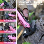 Mothers Day Gifts for Mom Wife Woman - Gifts for Women, Birthday P’ink Gift for Mom, Wife, Sister - Stocking Stuffers for Women - Christmas Womens Gift from Daughter Son, Multitool Hammer