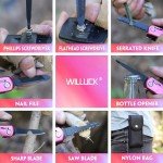 Mothers Day Gifts for Mom Wife Woman - Gifts for Women, Birthday P’ink Gift for Mom, Wife, Sister - Stocking Stuffers for Women - Christmas Womens Gift from Daughter Son, Multitool Hammer