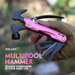 Mothers Day Gifts for Mom Wife Woman - Gifts for Women, Birthday P’ink Gift for Mom, Wife, Sister - Stocking Stuffers for Women - Christmas Womens Gift from Daughter Son, Multitool Hammer
