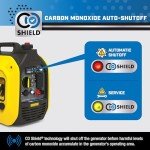 Champion Power Equipment 2500-Watt Dual Fuel Portable Inverter Generator with Quiet Technology and CO Shield
