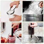 Canning Supplies Starter Kit Canner Tools for Water Bath and Pressure Canning Utensil Set includes Jar Lifter, Tongs, Funnel, Wrench, Lid Lifter for Beginners
