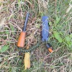 JHZABPO Ferro Rod Survival Kit, Flint Fire Starter Kit, Flint and Steel Fire Starter, Fire Starter Survival Tool, Fast Fire Stick with Survival Whistle