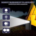 Portable Power Bank Station 99Wh Outdoor Generator with Flashlight LCD Display Backup Phone Battery Pack Portable PD Fast Charger for Laptop Cellphone Travel Camping Home Use