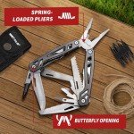 WETOLS Multitool Gifts for Him Boyfriend Husband, 21-in-1 Pliers Tool Mens Gifts Birthday Gifts for Men Dad Grandpa, Self-locking Multi Tool EDC Versatile Tool for Outdoors, DIY, Home,Garden
