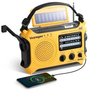 5-in-1 Emergency Solar Radio with Charger