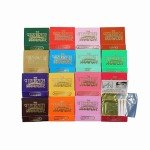 16 Pack The Incense Match: Variety Pack- Portable, Scented Matches for Instant Aroma and Odor Elimination | Sustainable, Travel-Friendly Oder Remover. | 480 Matchsticks per Pack