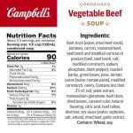 Campbell's Condensed Vegetable Beef Soup, 10.5 Ounce Can (Pack of 12)