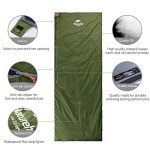 Naturehike Lightweight Ultralight Sleeping Bag, Envelope Backpacking Portable, Waterproof, Comfort with Compression Sack for 3 Season Camping, Traveling, Hiking