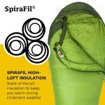 Marmot Men's Trestles 30° Sleeping Bag | Insulated, Water-Resistant, Left-Zip, Green Lichen/Greenland, Long
