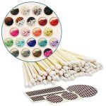 2" Choose Your Colors Safety Matches | Set of 100+ Bulk Artisan Matchsticks with Striker Stickers by Thankful Greetings| Select a Color - 100+ Matches | Custom for Your Home Decor, Gifts, & Events
