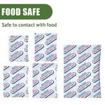LinsKind 110 Packs 100CC Food Grade Oxygen Absorbers (10 Packs in Individual Vacuum Bag, 11x Packs of 10), Oxygen Absorbers for Food Storage, with Oxygen Indicator, for Mylar Bags, Mason Jars, Canning