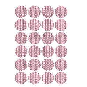 24 Count - 1" Round Adhesive Match Striker Paper Stickers | 1 inch Circle Replacement Stryker Stricker for Safety Matches | Peel & Stick Flint Lighter Dot Pad (24 Pack)