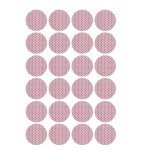 24 Count - 1" Round Adhesive Match Striker Paper Stickers | 1 inch Circle Replacement Stryker Stricker for Safety Matches | Peel & Stick Flint Lighter Dot Pad (24 Pack)