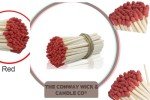 Apothecary Safety Matches, refill, 100pk (50 Count-RED)