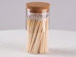 Noblesse Colored Safety Matches | 4-Inch Long Matches in Glass Jar | Perfect for Lighting Candles | 150 Pıeces | 10 Candles And Extra Empty Jar Gıft (WHİTE)