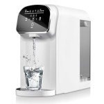 Countertop Reverse Osmosis System Water Filter with UV, 5:1 Pure to Drain, 5 Stage RO Water Filtration, Portable No Installation Water Purifier, Countertop Filtration for Home, Off White