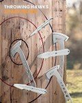 Sahara Sailor Throwing Axes, 3 Pack 10inch Throwing Axes and Tomahawks Set, with Bottle Openers, a Wrench and Nylon Sheath for Competiton and Recreation