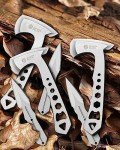 Sahara Sailor Throwing Axes, 3 Pack 10inch Throwing Axes and Tomahawks Set, with Bottle Openers, a Wrench and Nylon Sheath for Competiton and Recreation