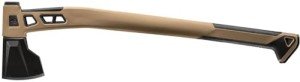 Gerber Gear Bushcraft Axe - Camping Survival Bushcraft Axe with Sheath - Features Hammerhead & Water-Resistant Compartments - Coyote Brown