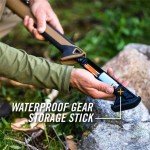 Gerber Gear Bushcraft Axe - Camping Survival Bushcraft Axe with Sheath - Features Hammerhead & Water-Resistant Compartments - Coyote Brown