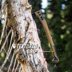 Gerber Gear Bushcraft Axe - Camping Survival Bushcraft Axe with Sheath - Features Hammerhead & Water-Resistant Compartments - Coyote Brown